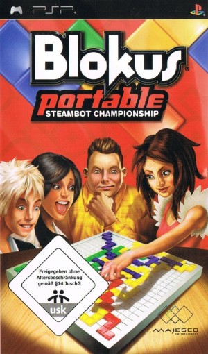 Carátula de Blokus Portable: Steambot Championship  PSP