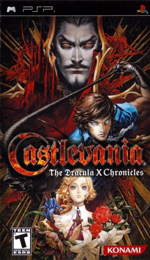 Carátula de Castlevania: The Dracula X Chronicles  PSP