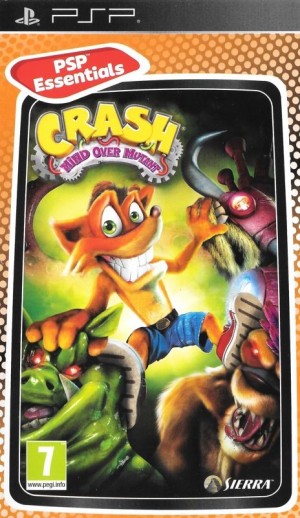 Carátula de Crash: Mind over Mutant  PSP