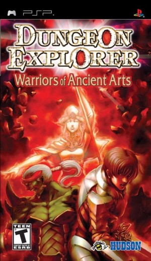 Carátula de Dungeon Explorer: Warriors of Ancient Arts  PSP