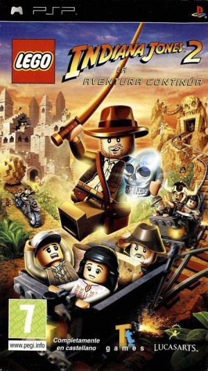 Carátula de Lego Indiana Jones 2: The Adventure Continues  PSP