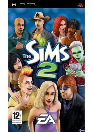 Carátula de Los Sims 2 PSP
