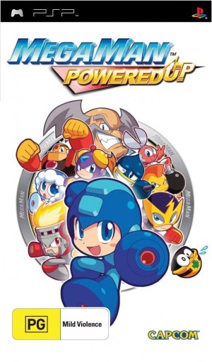 Carátula de Mega Man: Powered Up  PSP