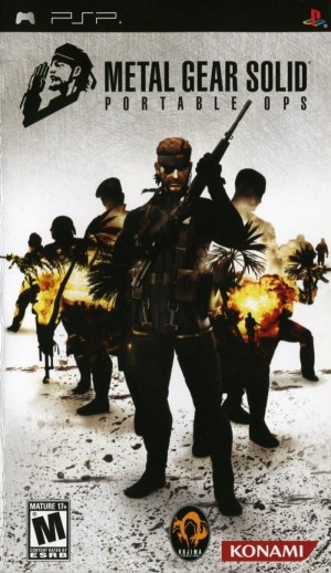 Carátula de Metal Gear Solid: Portable Ops  PSP
