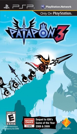 Carátula de Patapon 3  PSP