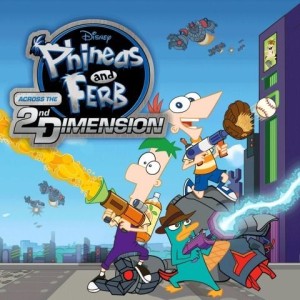 Carátula de Phineas and Ferb: Across the 2nd Dimension  PSP