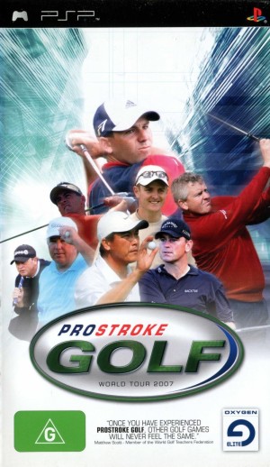 Carátula de ProStroke Golf: World Tour 2007  PSP