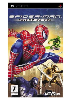 Carátula de Spider-Man Amigo o enemigo PSP