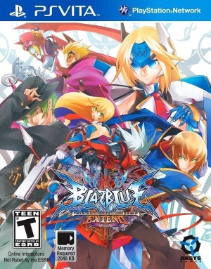 Carátula de BlazBlue: Continuum Shift EXTEND  PSVITA