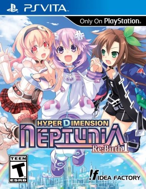Carátula de Hyperdimension Neptunia Re;Birth1  PSVITA