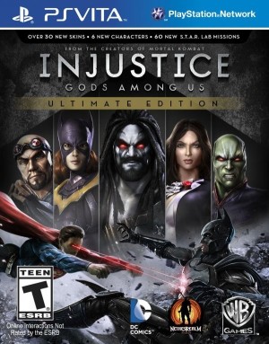 Carátula de Injustice: Gods Among Us Ultimate Edition  PSVITA