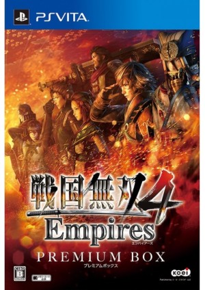 Carátula de Samurai Warriors 4: Empires  PSVITA