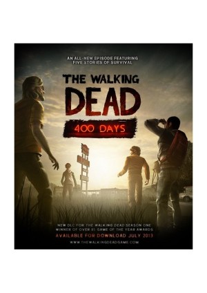 Carátula de The Walking Dead 400 Days PSVITA