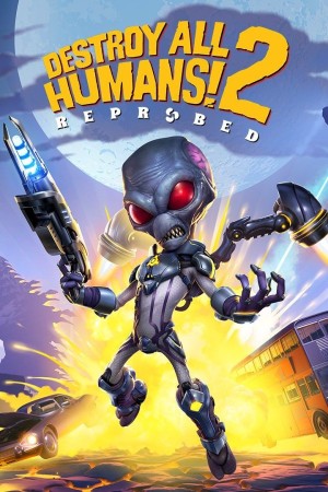 Carátula de Destroy All Humans! 2 - Reprobed  SERIESX