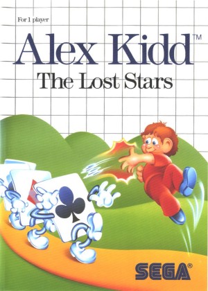Carátula de Alex Kidd: The Lost Stars  SMS