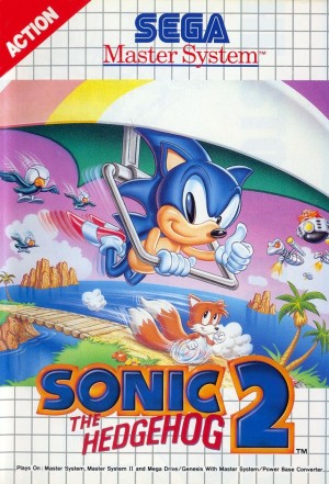 Carátula de Sonic the Hedgehog 2  SMS