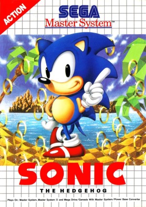 Carátula de Sonic the Hedgehog  SMS