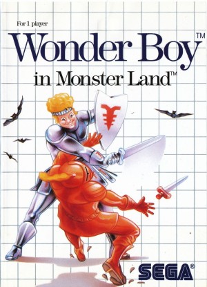 Carátula de Wonder Boy in Monster Land  SMS
