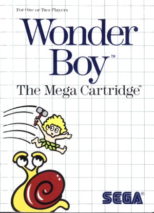 Carátula de Wonder Boy  SMS