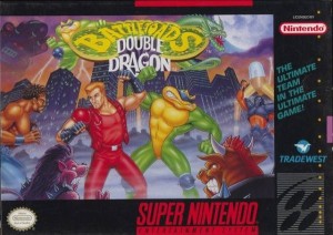 Carátula de Battletoads & Double Dragon  SNES