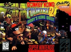Carátula de Donkey Kong Country 2: Diddy's Kong Quest  SNES