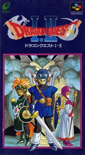 Carátula de Dragon Quest I & II  SNES