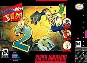 Carátula de Earthworm Jim 2  SNES