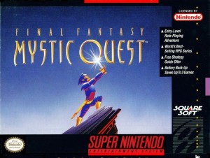 Carátula de Final Fantasy: Mystic Quest  SNES