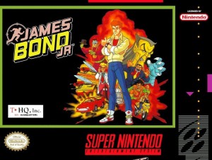 Carátula de James Bond Jr.  SNES
