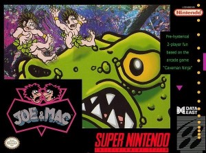 Carátula de Joe & Mac  SNES