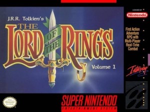 Carátula de J.R.R. Tolkien's The Lord of the Rings - Volume I  SNES