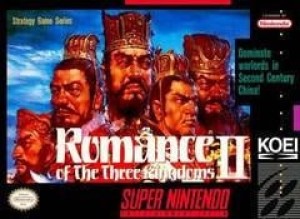 Carátula de Romance of the Three Kingdoms II  SNES