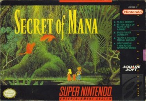 Carátula de Secret of Mana  SNES