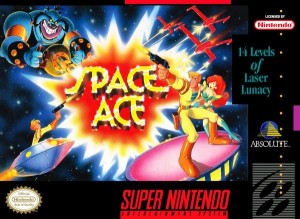 Carátula de Space Ace  SNES