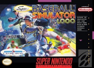 Carátula de Super Baseball Simulator 1.000  SNES