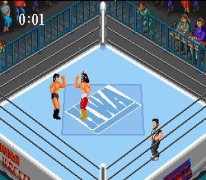 Carátula de Super Fire Pro Wrestling  SNES