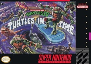 Carátula de Teenage Mutant Ninja Turtles IV: Turtles in Time  SNES