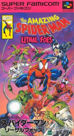 Carátula de The Amazing Spider-Man: Lethal Foes  SNES