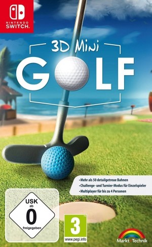 Carátula de 3D MiniGolf  SWITCH