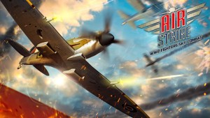 Carátula de Air Strike: WW2 Fighters Sky Combat  SWITCH