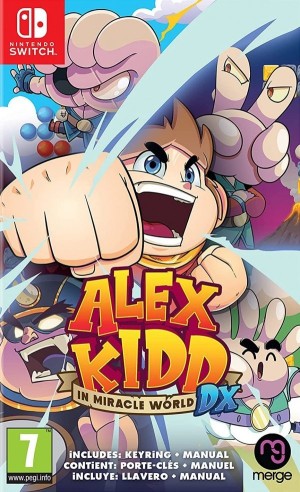 Carátula de Alex Kidd in Miracle World DX  SWITCH