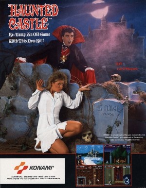 Carátula de Arcade Archives Haunted Castle  SWITCH