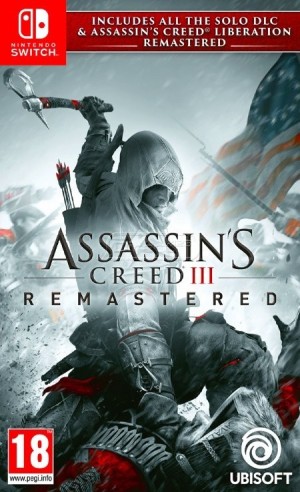 Carátula de Assassin's Creed III Remastered  SWITCH