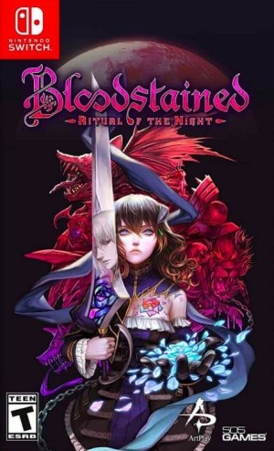 Carátula de Bloodstained: Ritual of the Night  SWITCH
