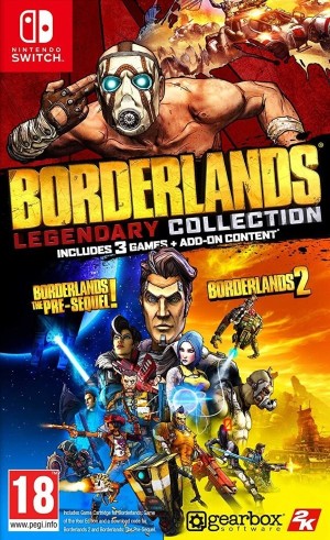 Carátula de Borderlands Legendary Collection  SWITCH