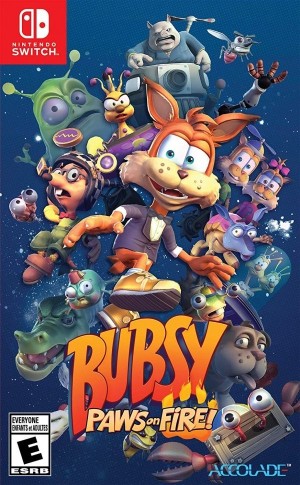 Carátula de Bubsy: Paws On Fire!  SWITCH