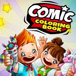 Carátula de Comic Coloring Book  SWITCH