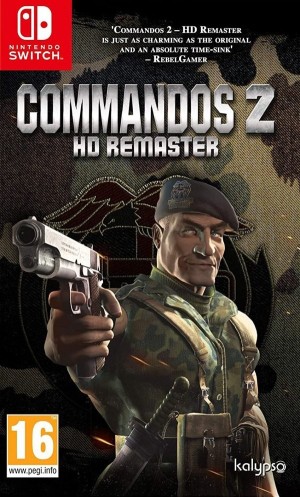 Carátula de Commandos 2 - HD Remaster  SWITCH