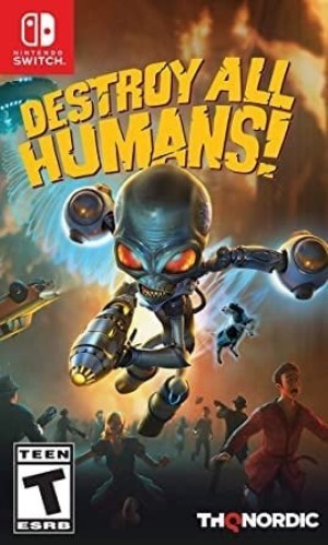Carátula de Destroy All Humans!  SWITCH