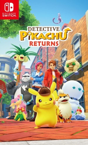 Carátula de Detective Pikachu Returns  SWITCH